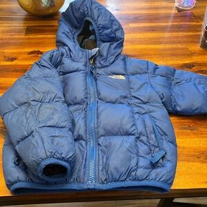 Reversible north face toddler winter jacket